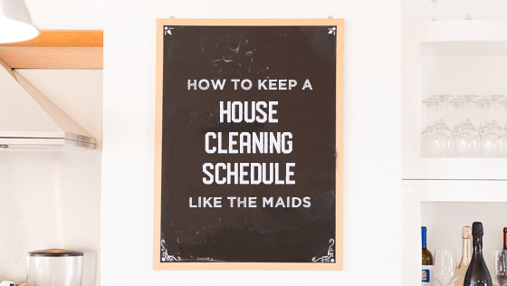House Cleaning Schedule 
