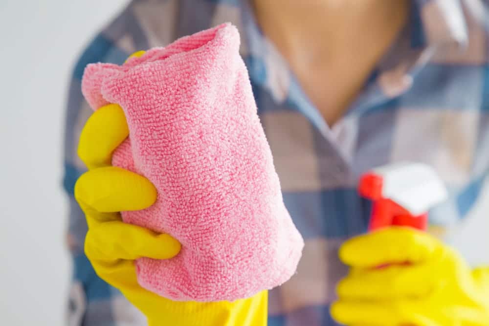 Housekeeping Cleaning Supplies - Wiping Rags - Microfiber Towels