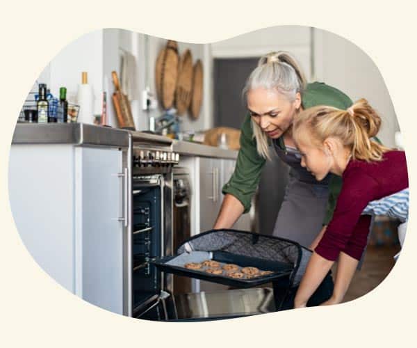 Maids cleaning a client's house