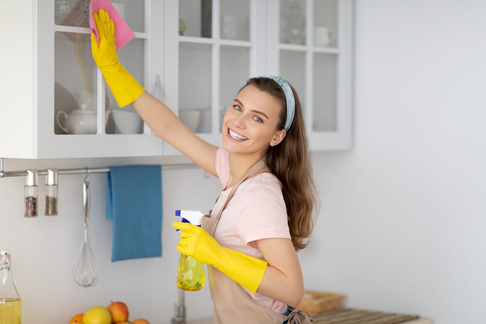 kitchen cleaning